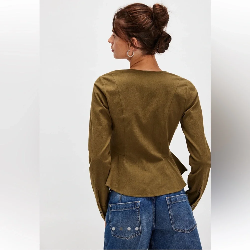Free people city life blouse